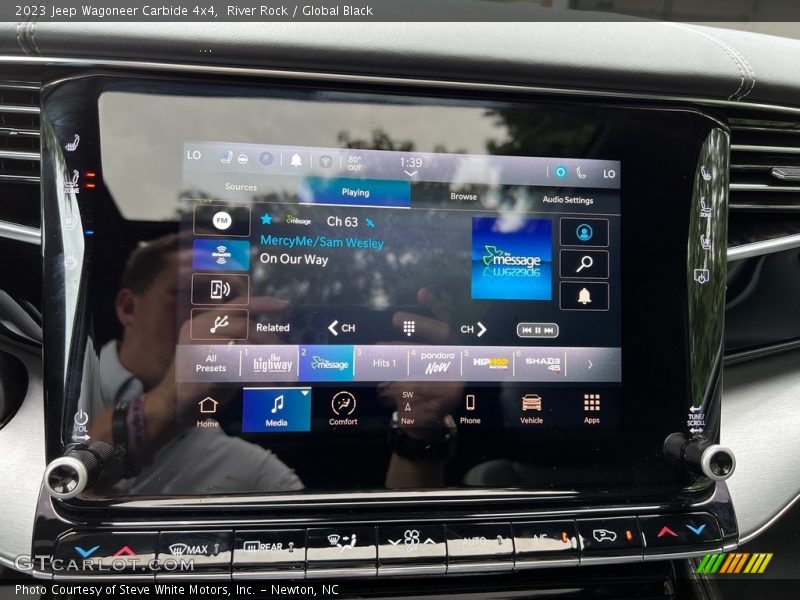 River Rock / Global Black 2023 Jeep Wagoneer Carbide 4x4