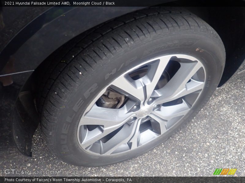 Moonlight Cloud / Black 2021 Hyundai Palisade Limited AWD