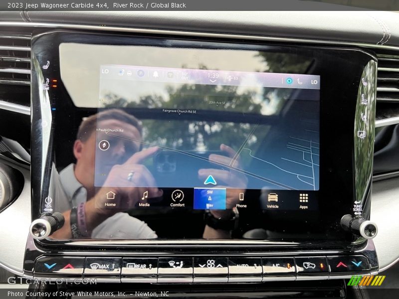 River Rock / Global Black 2023 Jeep Wagoneer Carbide 4x4