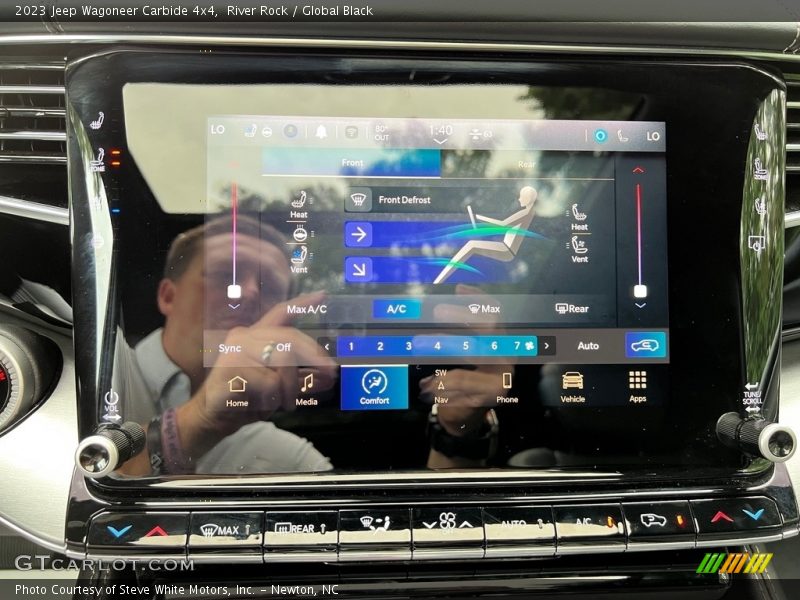 River Rock / Global Black 2023 Jeep Wagoneer Carbide 4x4