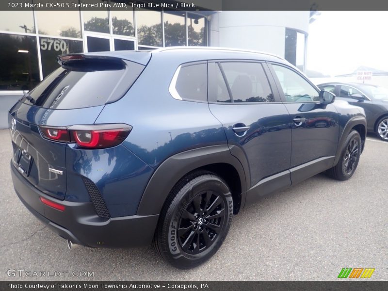 Ingot Blue Mica / Black 2023 Mazda CX-50 S Preferred Plus AWD