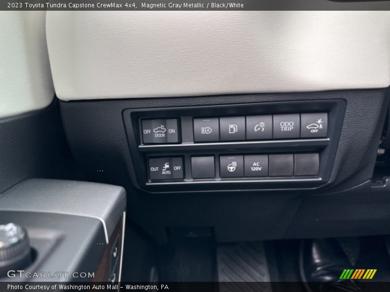 Controls of 2023 Tundra Capstone CrewMax 4x4