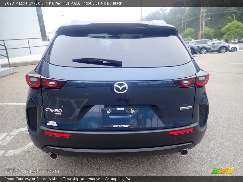 Ingot Blue Mica / Black 2023 Mazda CX-50 S Preferred Plus AWD