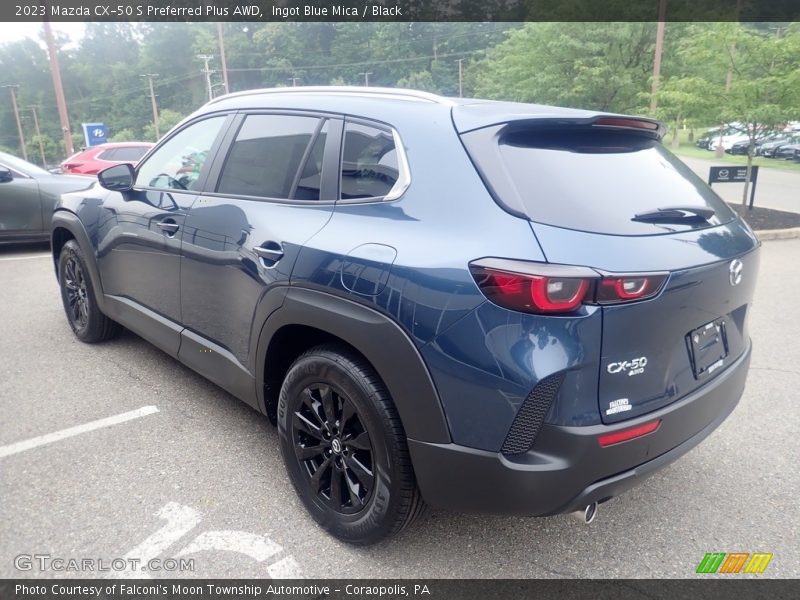 Ingot Blue Mica / Black 2023 Mazda CX-50 S Preferred Plus AWD