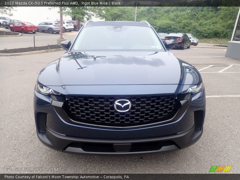 Ingot Blue Mica / Black 2023 Mazda CX-50 S Preferred Plus AWD