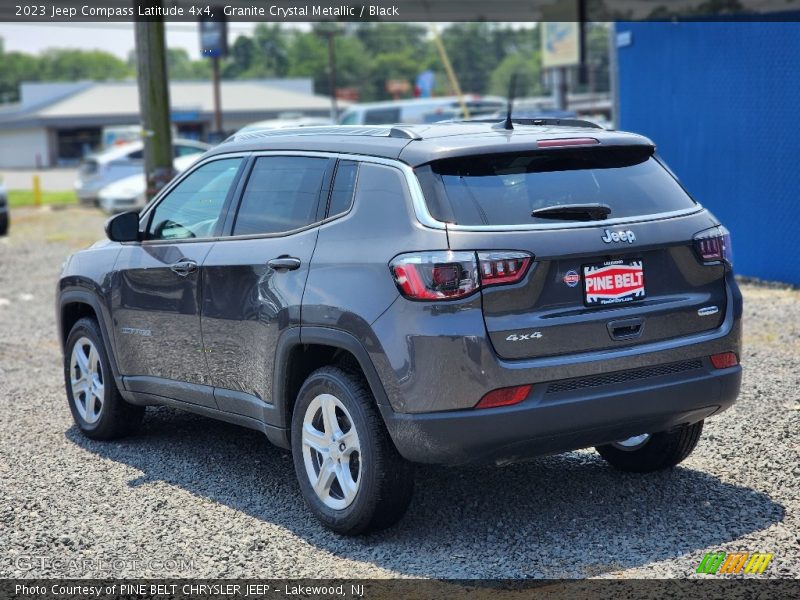 Granite Crystal Metallic / Black 2023 Jeep Compass Latitude 4x4