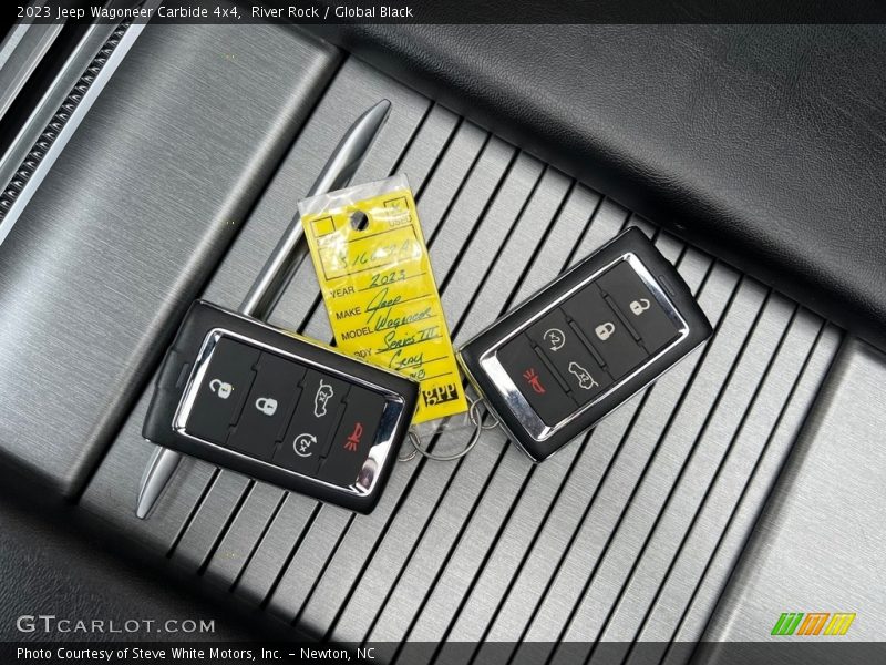 Keys of 2023 Wagoneer Carbide 4x4