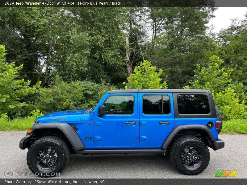  2024 Wrangler 4-Door Willys 4x4 Hydro Blue Pearl