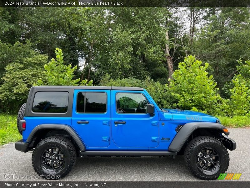  2024 Wrangler 4-Door Willys 4x4 Hydro Blue Pearl
