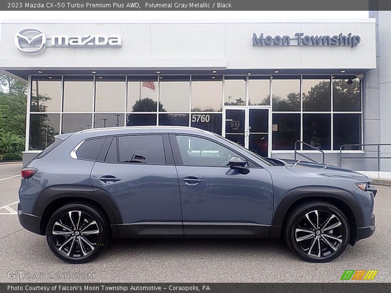 Polymetal Gray Metallic / Black 2023 Mazda CX-50 Turbo Premium Plus AWD