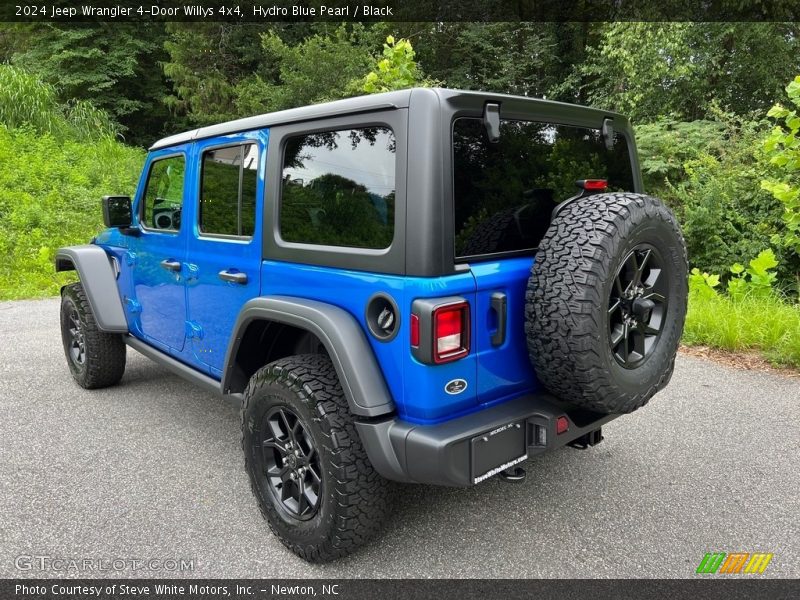  2024 Wrangler 4-Door Willys 4x4 Hydro Blue Pearl