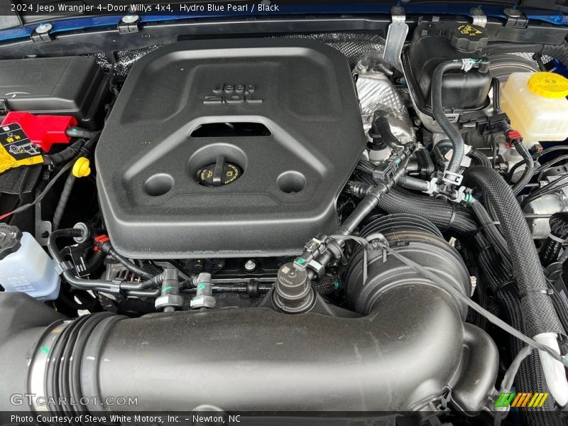  2024 Wrangler 4-Door Willys 4x4 Engine - 2.0 Liter Turbocharged DOHC 16-Valve VVT 4 Cylinder