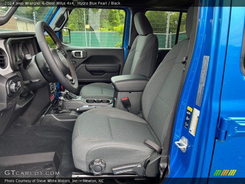 Front Seat of 2024 Wrangler 4-Door Willys 4x4