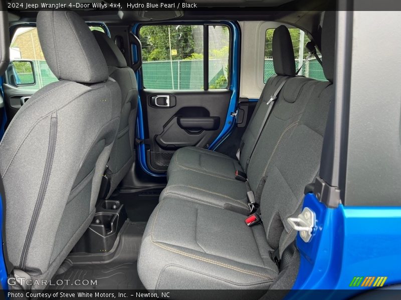 Rear Seat of 2024 Wrangler 4-Door Willys 4x4