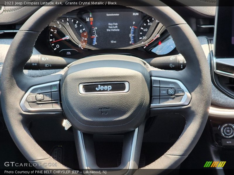 Granite Crystal Metallic / Black 2023 Jeep Compass Latitude 4x4