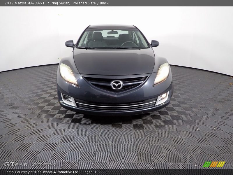 Polished Slate / Black 2012 Mazda MAZDA6 i Touring Sedan
