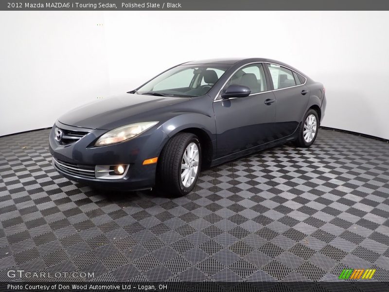 Polished Slate / Black 2012 Mazda MAZDA6 i Touring Sedan