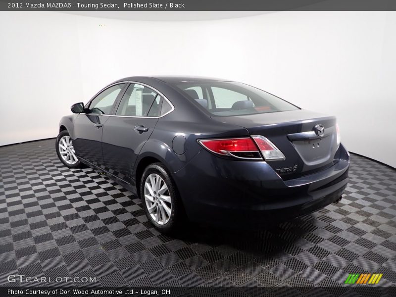 Polished Slate / Black 2012 Mazda MAZDA6 i Touring Sedan