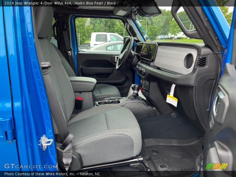 Front Seat of 2024 Wrangler 4-Door Willys 4x4