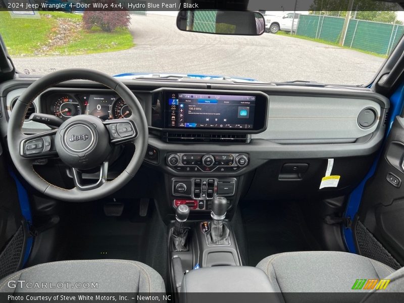 Dashboard of 2024 Wrangler 4-Door Willys 4x4
