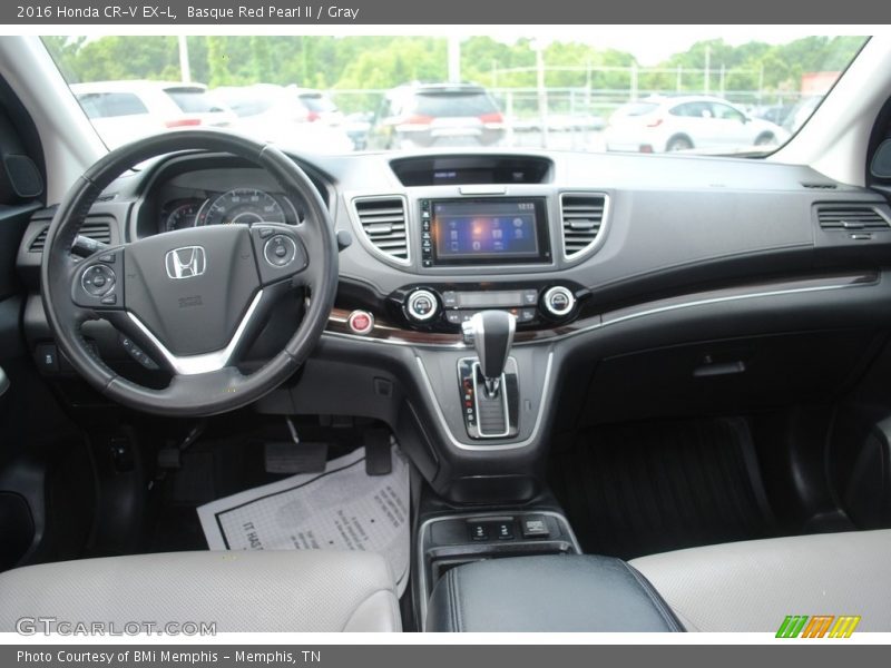 Dashboard of 2016 CR-V EX-L