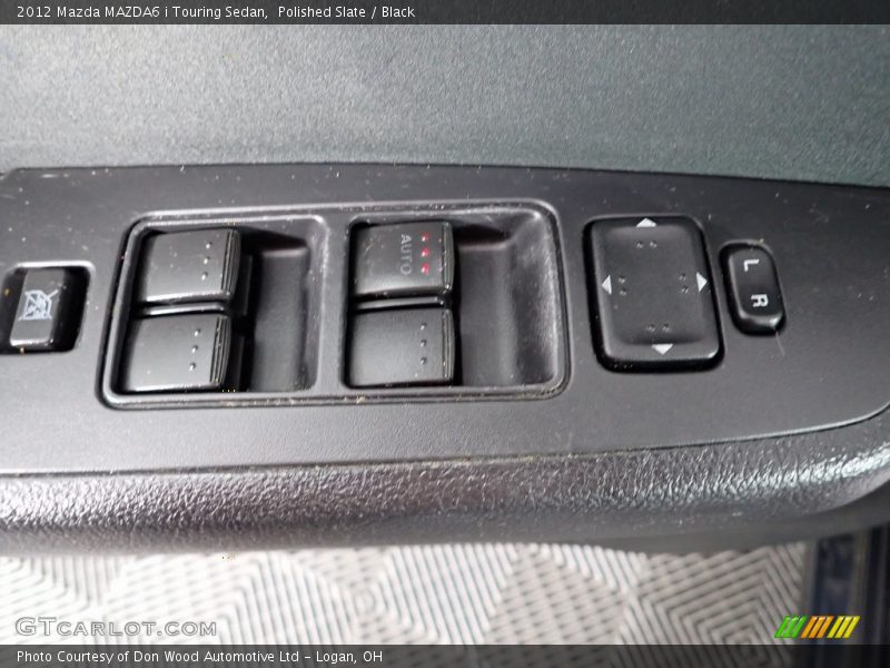 Polished Slate / Black 2012 Mazda MAZDA6 i Touring Sedan