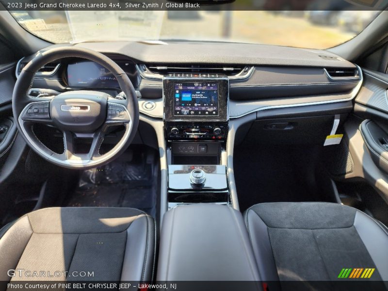 Silver Zynith / Global Black 2023 Jeep Grand Cherokee Laredo 4x4