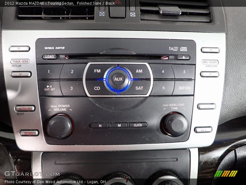 Polished Slate / Black 2012 Mazda MAZDA6 i Touring Sedan