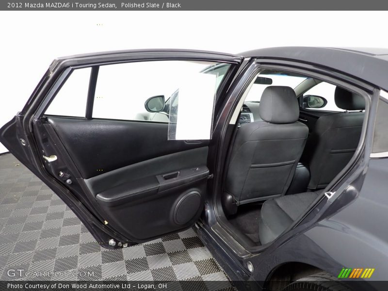 Polished Slate / Black 2012 Mazda MAZDA6 i Touring Sedan