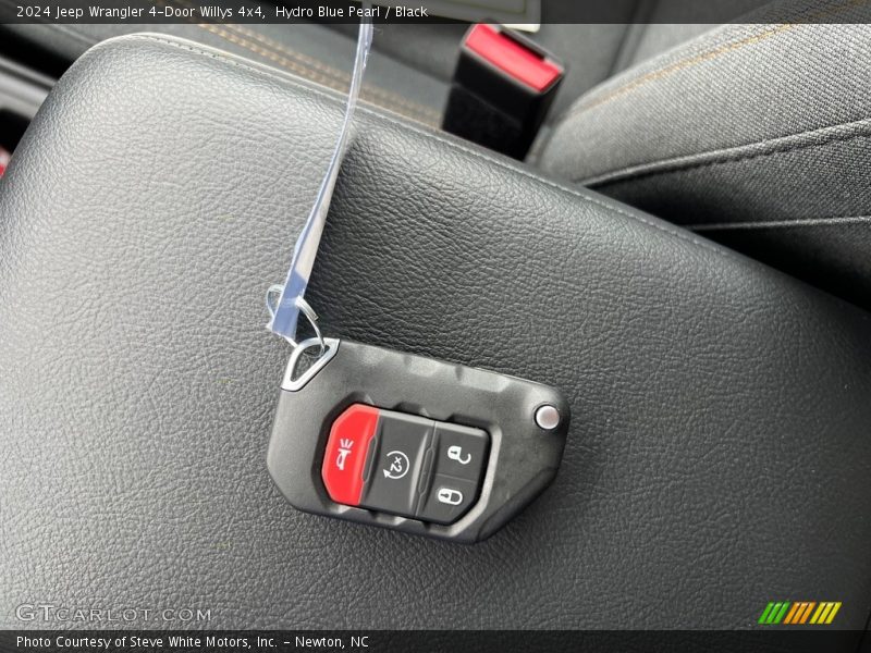 Keys of 2024 Wrangler 4-Door Willys 4x4