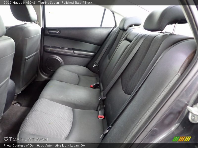 Polished Slate / Black 2012 Mazda MAZDA6 i Touring Sedan