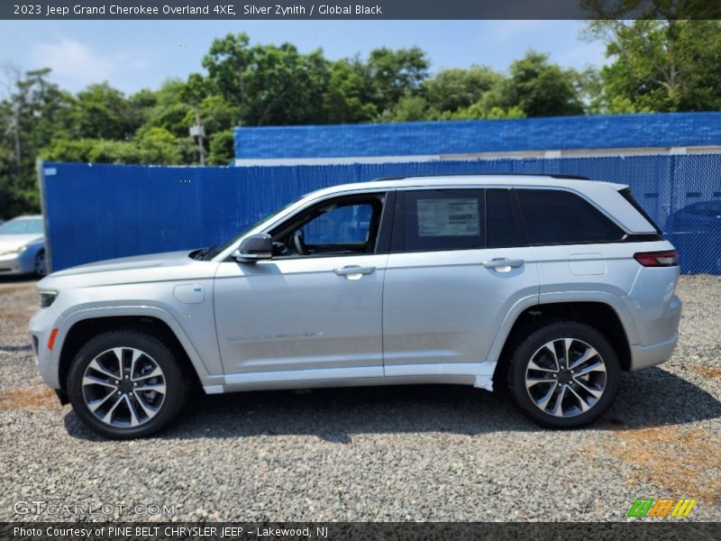 2023 Grand Cherokee Overland 4XE Silver Zynith