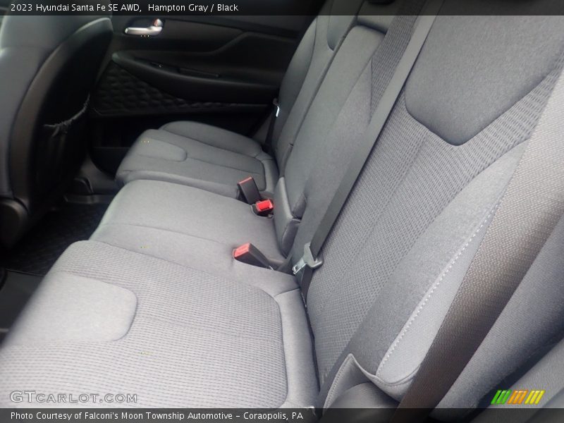 Hampton Gray / Black 2023 Hyundai Santa Fe SE AWD