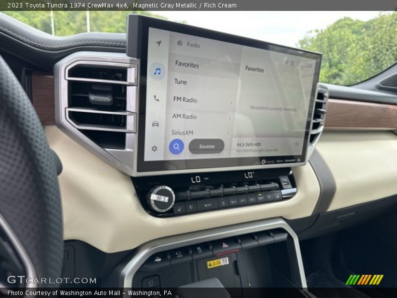Magnetic Gray Metallic / Rich Cream 2023 Toyota Tundra 1974 CrewMax 4x4