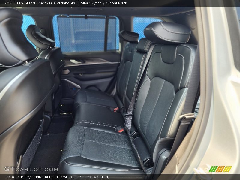 Silver Zynith / Global Black 2023 Jeep Grand Cherokee Overland 4XE