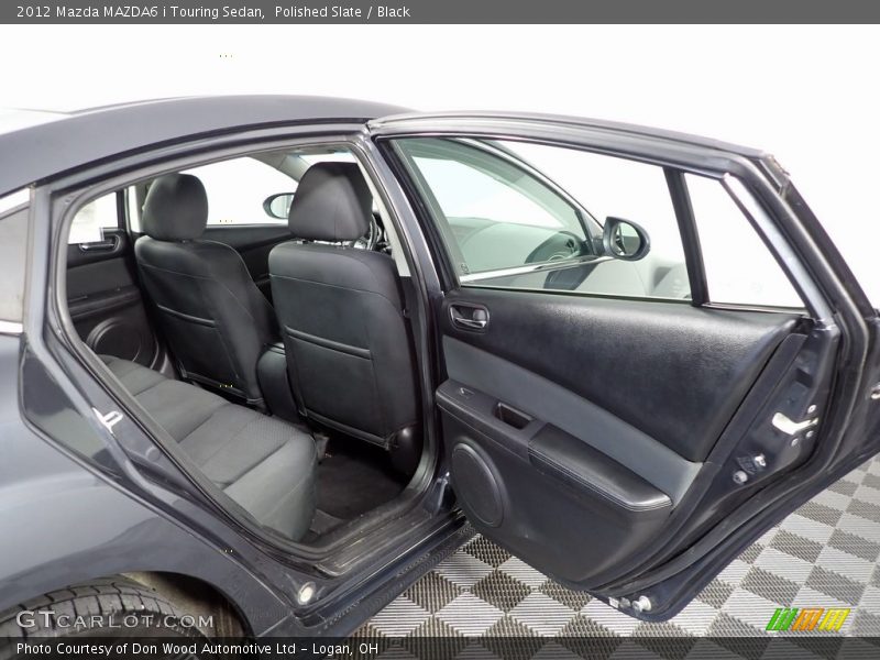 Polished Slate / Black 2012 Mazda MAZDA6 i Touring Sedan