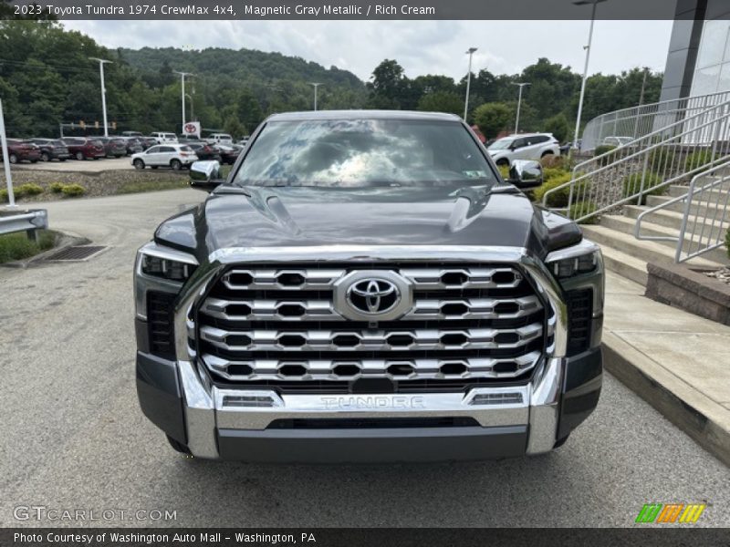 Magnetic Gray Metallic / Rich Cream 2023 Toyota Tundra 1974 CrewMax 4x4
