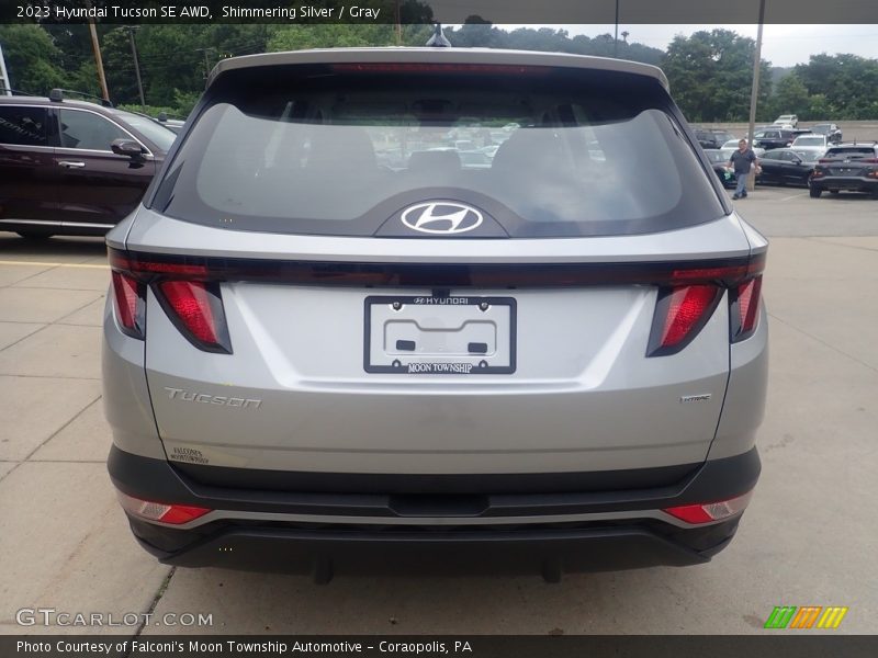 Shimmering Silver / Gray 2023 Hyundai Tucson SE AWD