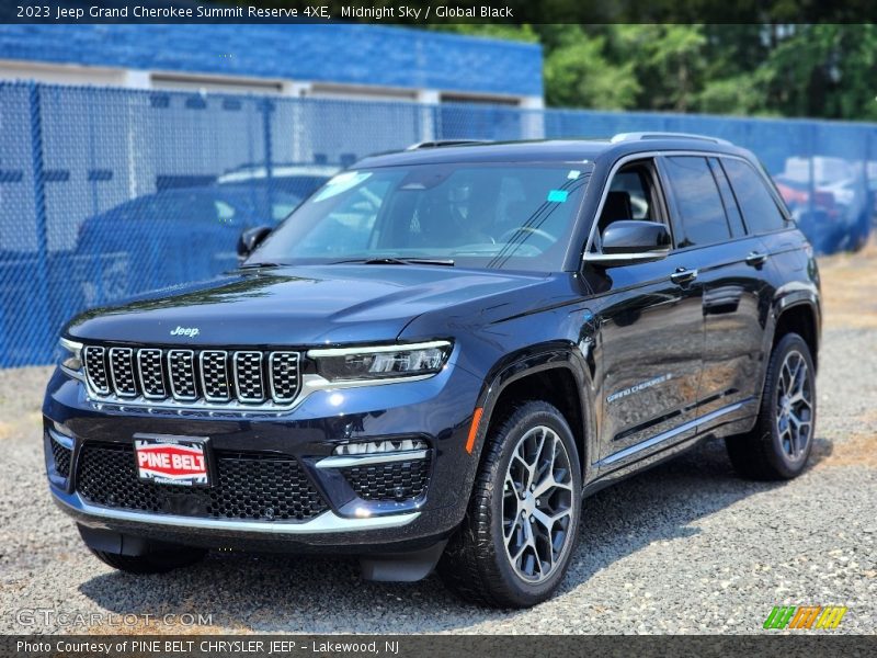 Midnight Sky / Global Black 2023 Jeep Grand Cherokee Summit Reserve 4XE