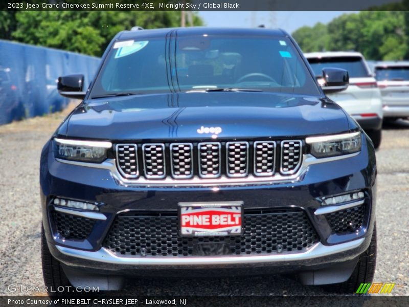 Midnight Sky / Global Black 2023 Jeep Grand Cherokee Summit Reserve 4XE