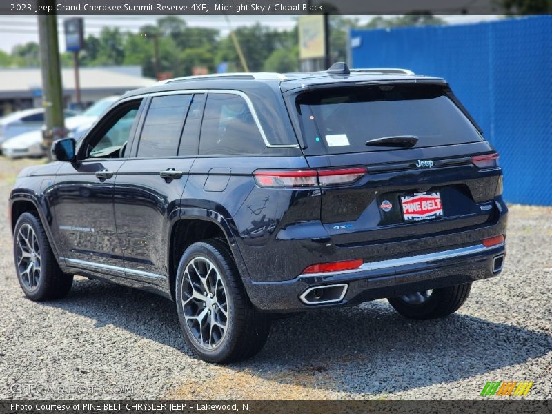 Midnight Sky / Global Black 2023 Jeep Grand Cherokee Summit Reserve 4XE