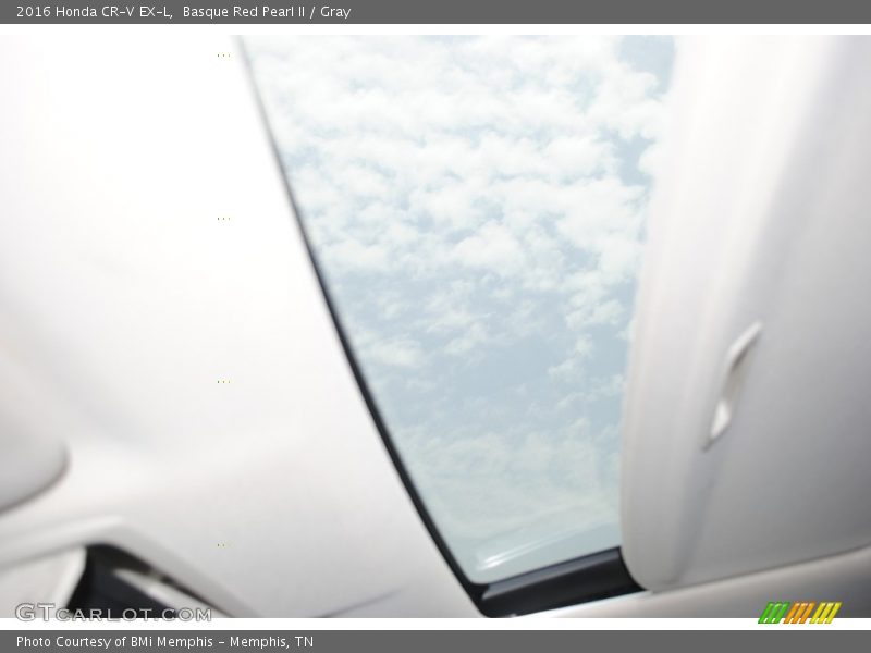Basque Red Pearl II / Gray 2016 Honda CR-V EX-L