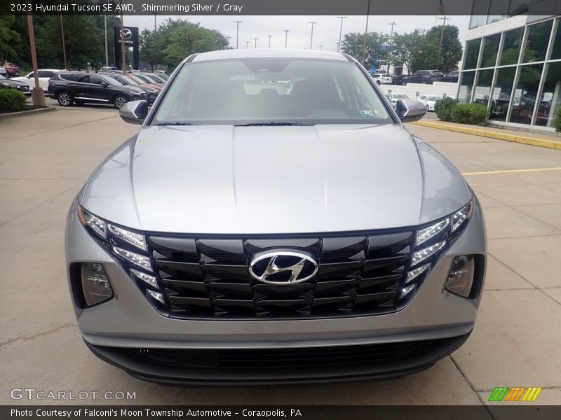 Shimmering Silver / Gray 2023 Hyundai Tucson SE AWD