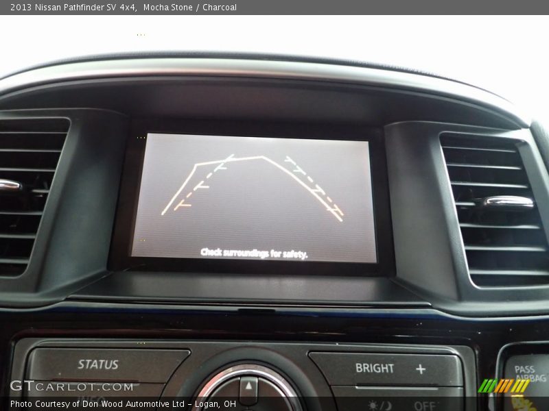 Mocha Stone / Charcoal 2013 Nissan Pathfinder SV 4x4