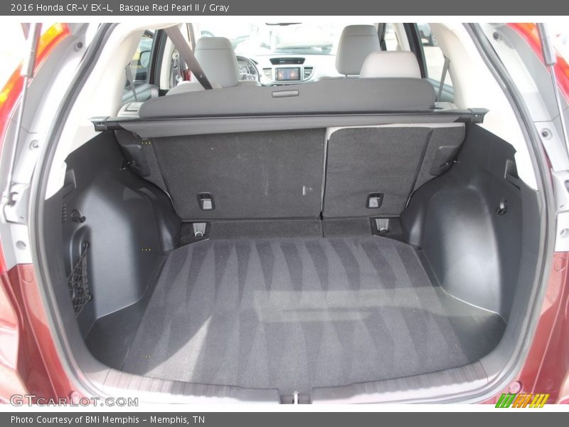 Basque Red Pearl II / Gray 2016 Honda CR-V EX-L