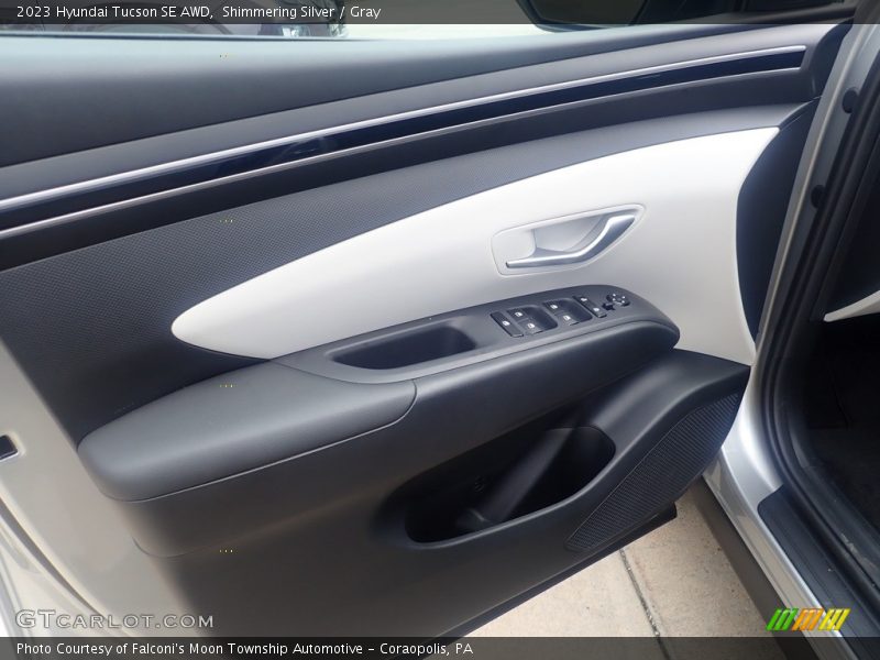 Shimmering Silver / Gray 2023 Hyundai Tucson SE AWD