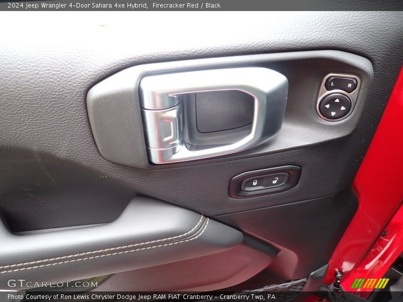 Door Panel of 2024 Wrangler 4-Door Sahara 4xe Hybrid