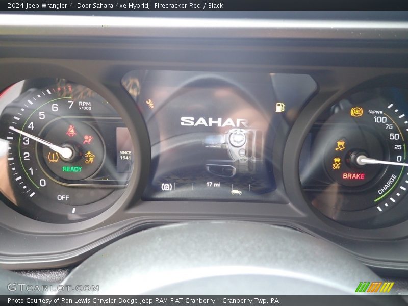  2024 Wrangler 4-Door Sahara 4xe Hybrid Sahara 4xe Hybrid Gauges