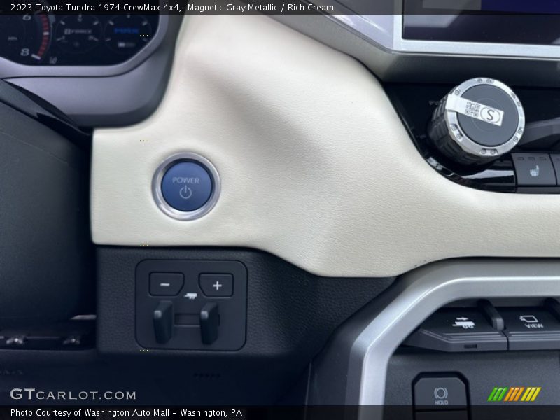 Controls of 2023 Tundra 1974 CrewMax 4x4