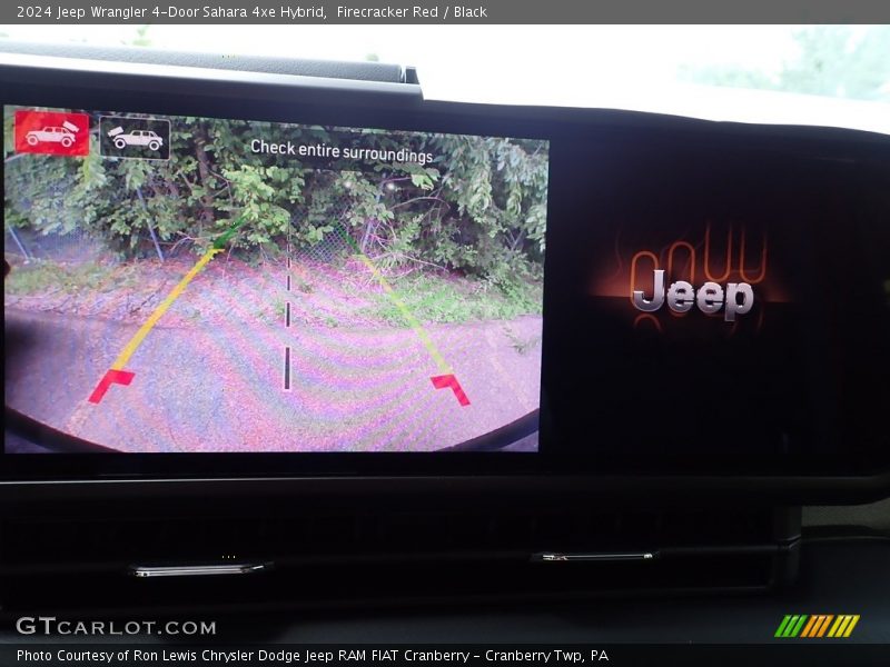 Firecracker Red / Black 2024 Jeep Wrangler 4-Door Sahara 4xe Hybrid